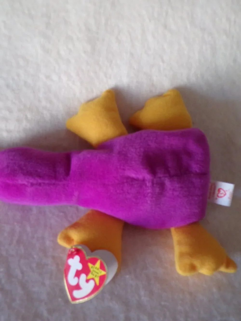 Ty Beanie Baby Patti The Platypus Plush RARE Highly Collectable 1993 style 4025